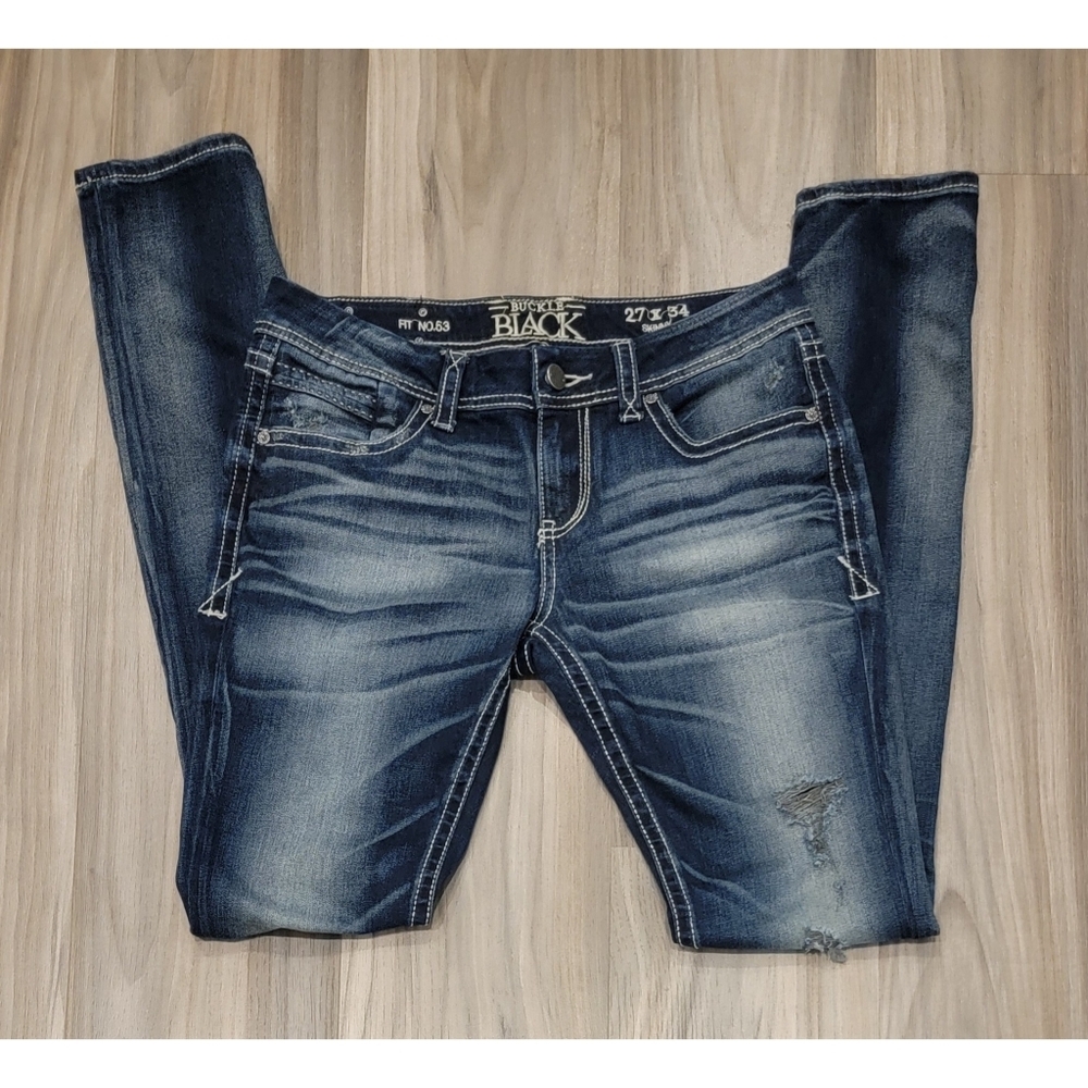 Women's Buckle Black fit no. 53 Jeans 27 x 34